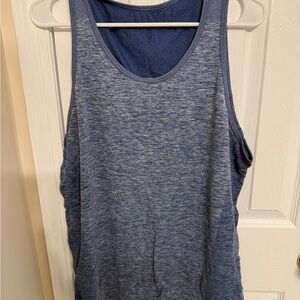 lululemon athletica Men's Blue Tank Top